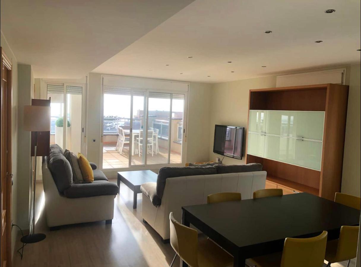 Atico De Lujo Con Vistas Al Mar Apartment Sant Carlos de la Ràpita Exterior foto